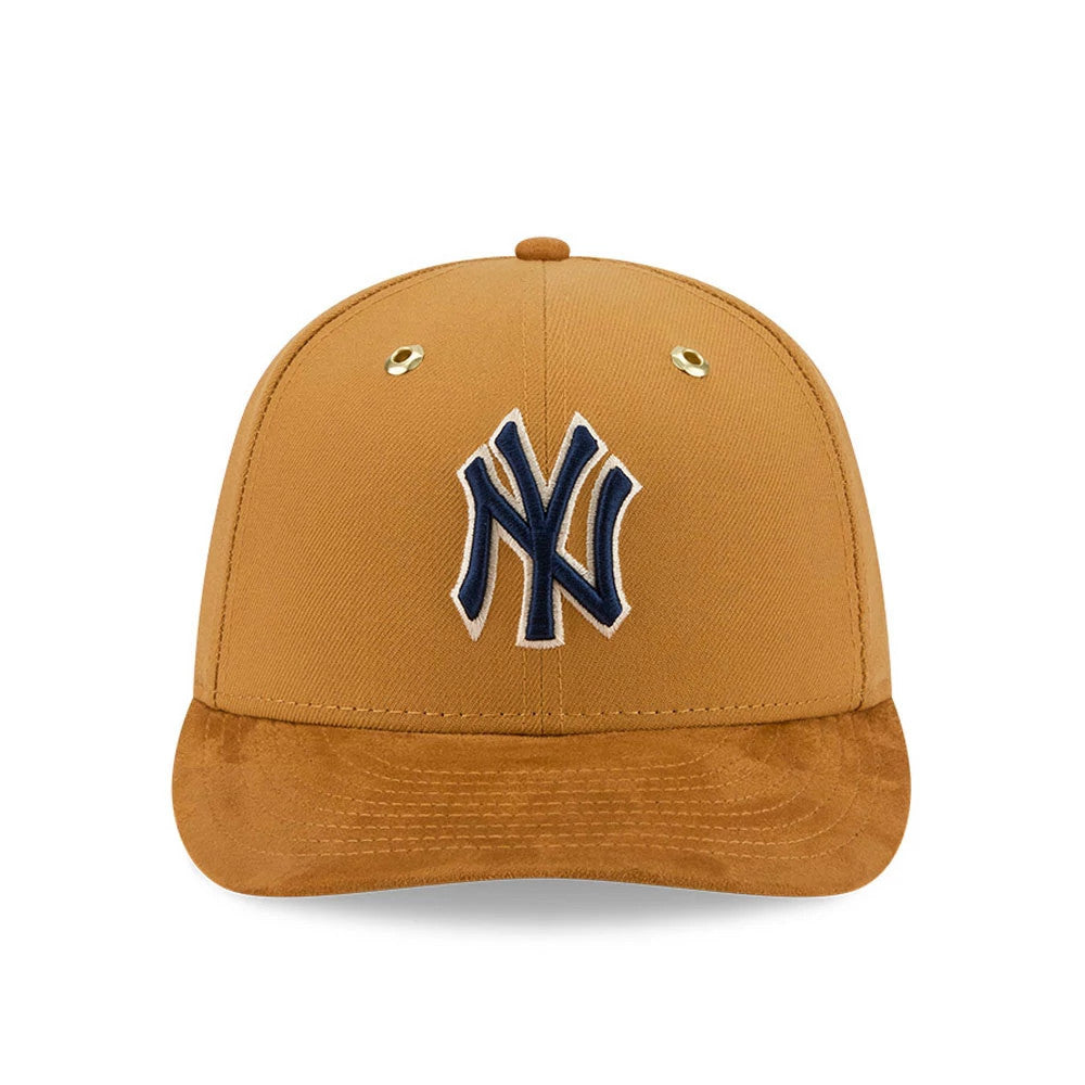 Pictured is this Timberland X MLB New York Yankees 59FIFTY Fitted cap in panama tan. 3