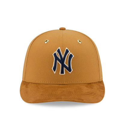 Pictured is this Timberland X MLB New York Yankees 59FIFTY Fitted cap in panama tan. 3