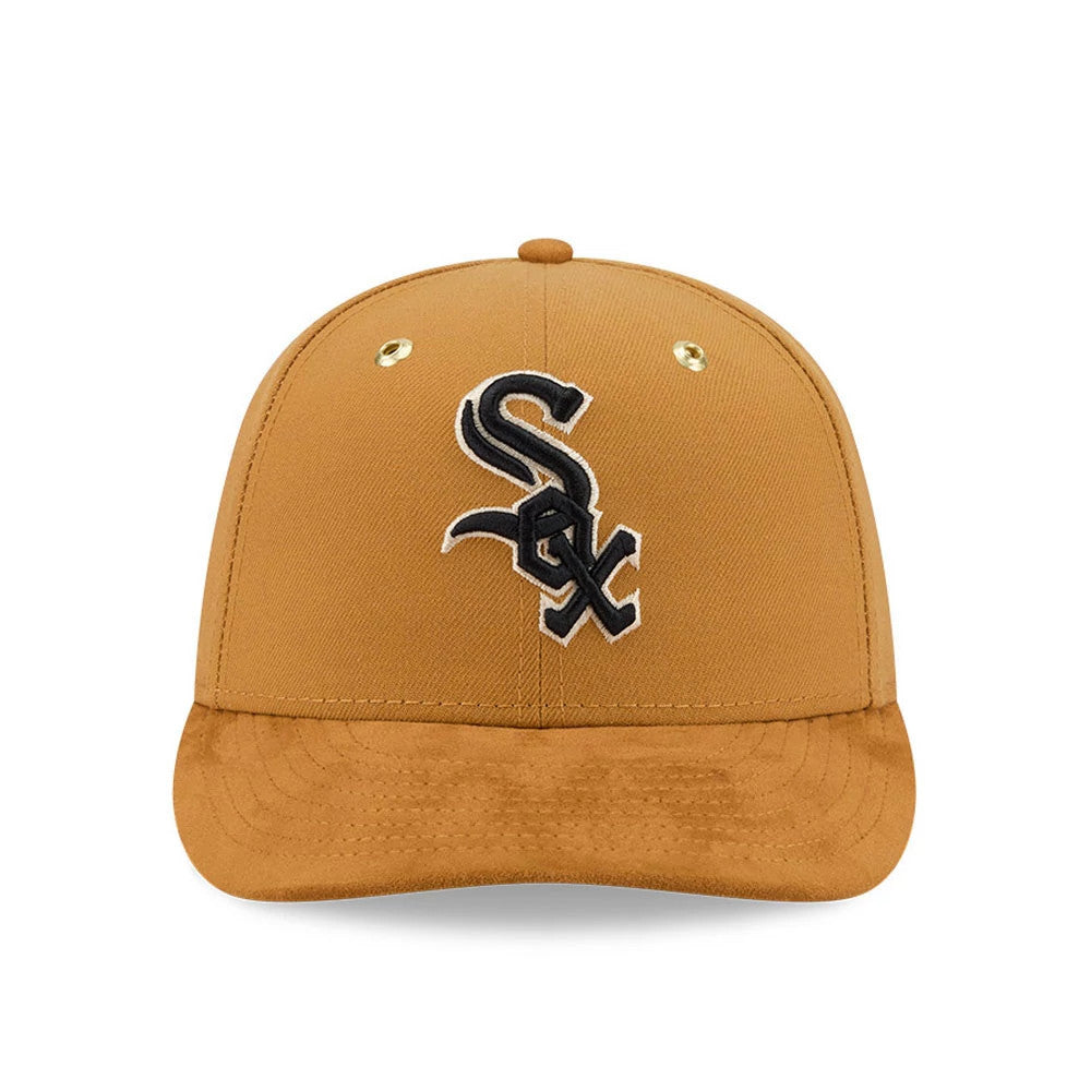 Pictured is this Timberland X MLB Chicago White Sox 59FIFTY Fitted cap in panama tan. 3
