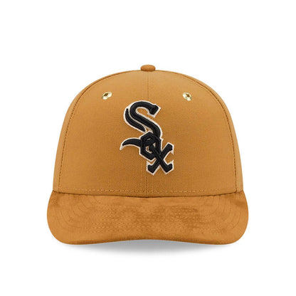 Pictured is this Timberland X MLB Chicago White Sox 59FIFTY Fitted cap in panama tan. 3