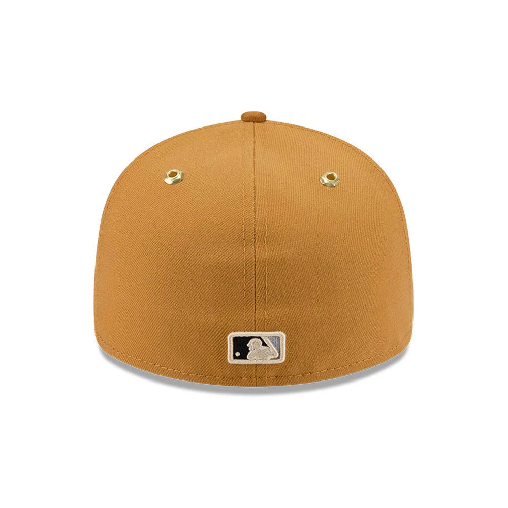 Pictured is this Timberland X MLB Chicago White Sox 59FIFTY Fitted cap in panama tan. 7