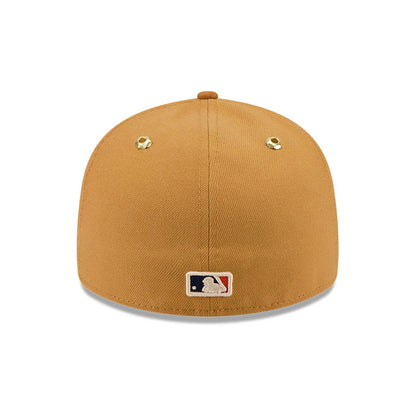 Pictured is this Timberland X MLB Houston Astros 59FIFTY Fitted cap in panama tan. 7