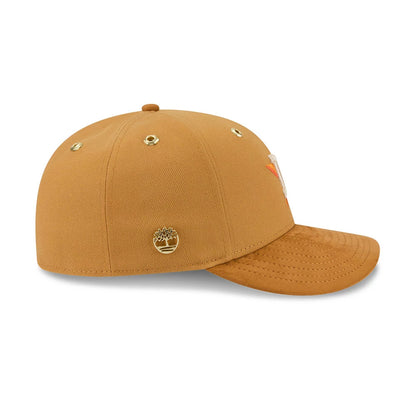 Pictured is this Timberland X MLB Houston Astros 59FIFTY Fitted cap in panama tan. 5
