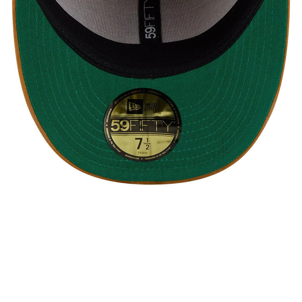 Pictured is this Timberland X MLB Houston Astros 59FIFTY Fitted cap in panama tan. 2