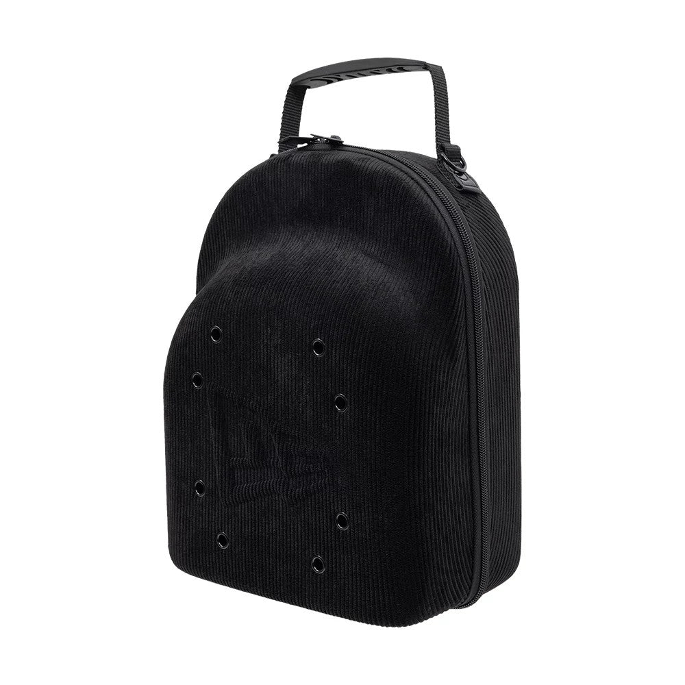 Pictured is this New Era Cord 6Pk 59FIFTY Cap Carrier in black. 1
