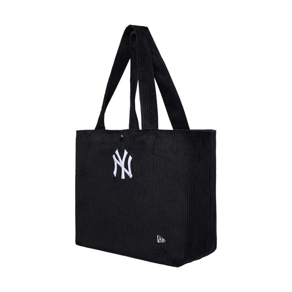 Pictured is this MLB Chunky Cord New York Yankees Tote Bag in black. 1