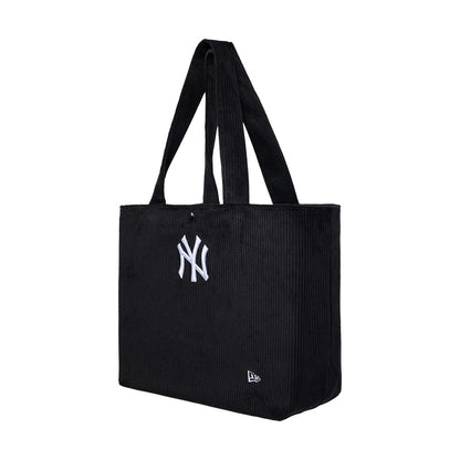 Pictured is this MLB Chunky Cord New York Yankees Tote Bag in black. 1