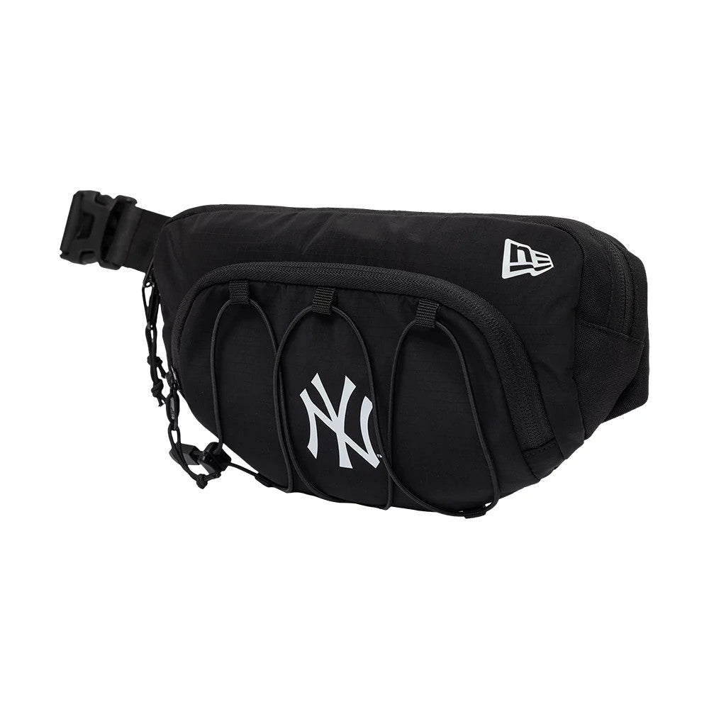 Pictured is this MLB Ripstop Sport New York Yankees Waist Bag in black. 1