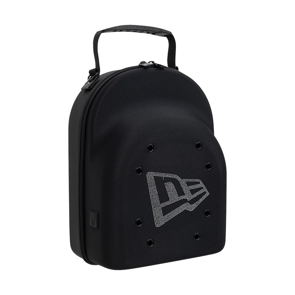 Pictured is this New Era Rhinestone 6Pk 59FIFTY Cap Carrier in black. 4