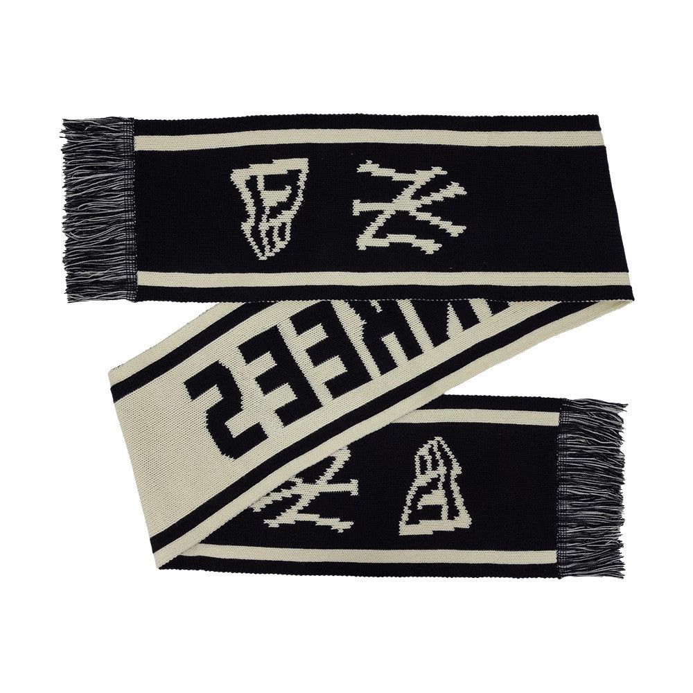 Pictured is this MLB Chunky Team New York Yankees Scarf in navy. 1