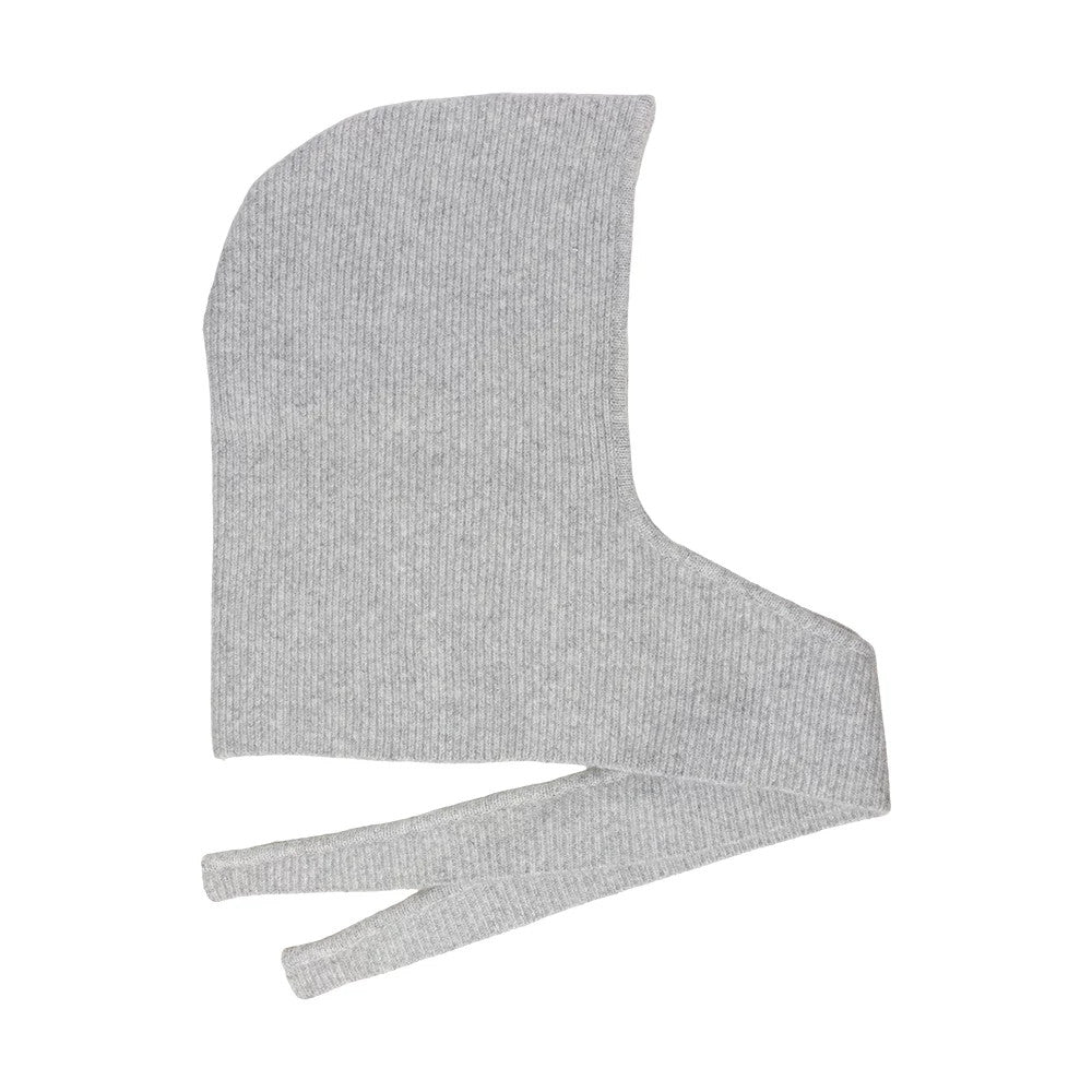 Pictured is this Womens MLB Knitted New York Yankees Balaclava hat in grey. 6