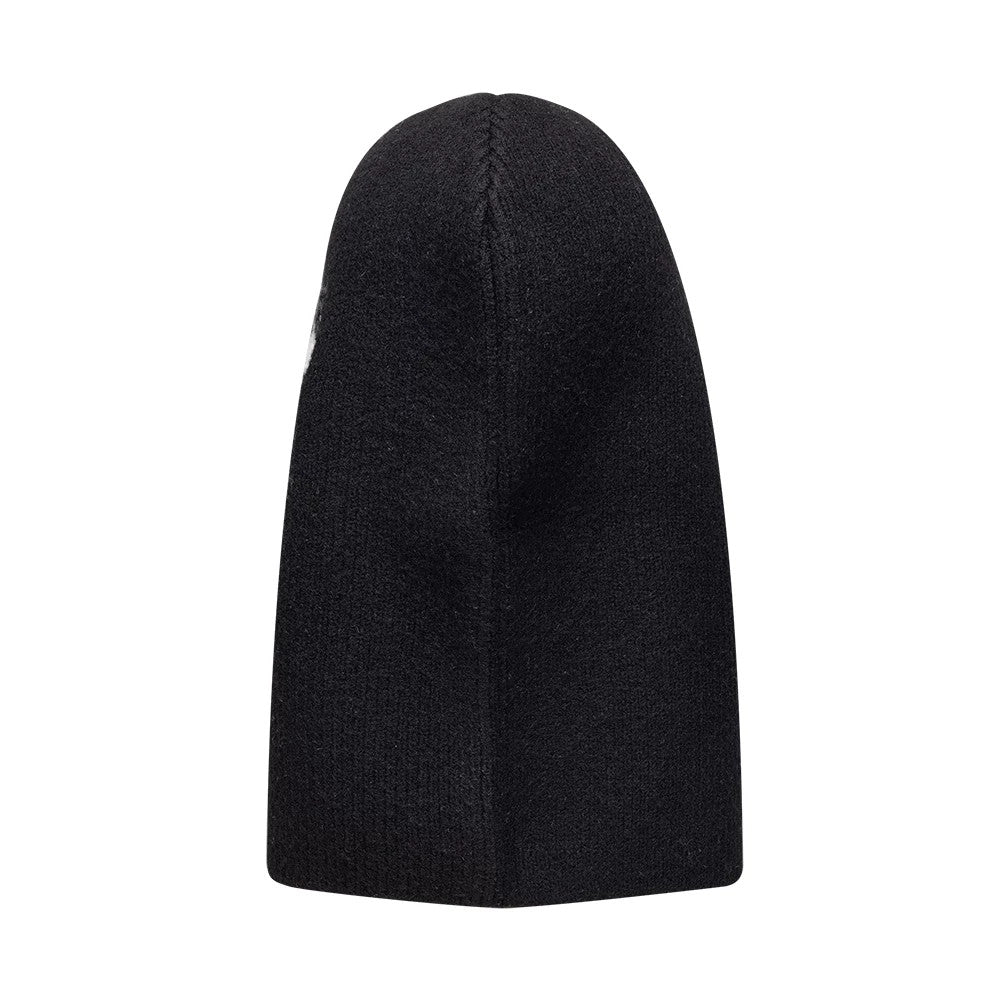 Pictured is this Womens MLB Knitted New York Yankees Balaclava hat in black. 4