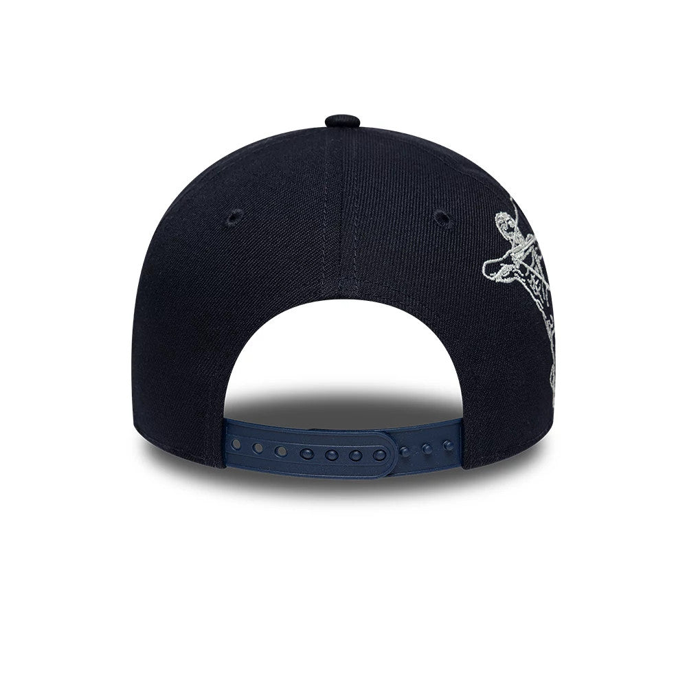 Pictured is this MLB Mythical New York Yankees 9FORTY E-Frame cap in navy. 5