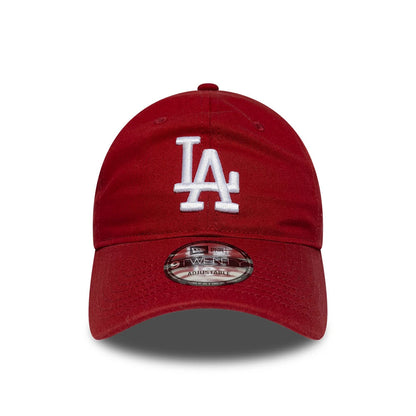 Pictured is this MLB League Essential LA Dodgers 9TWENTY cap in dark red. 2