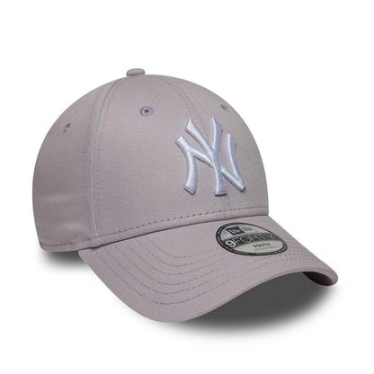 Pictured is this Youth MLB League Essential New York Yankees 9FORTY cap in pastel purple. 3