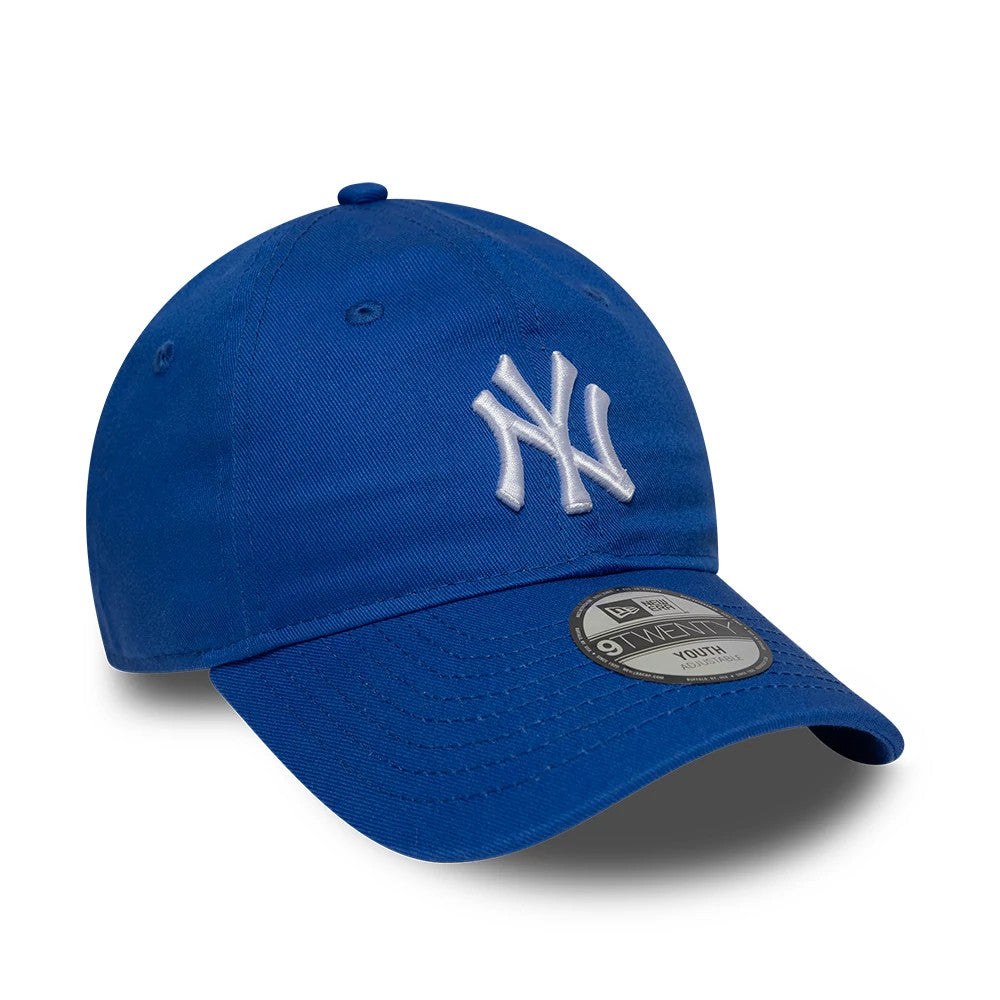 Pictured is this Youth MLB League Essential New York Yankees 9TWENTY cap in blue. 3