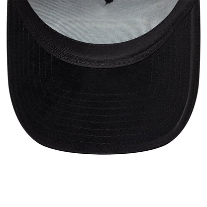 Pictured is this New Era Moto Patch PU 9FORTY E-Frame cap in black. 5