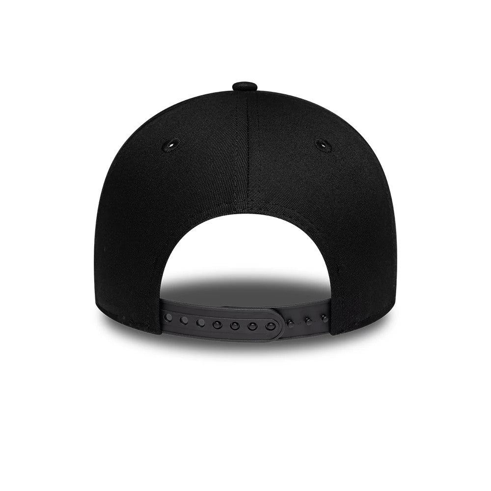 Pictured is this Womens MLB Rose Sequin LA Dodgers 9FORTY cap in black. 4