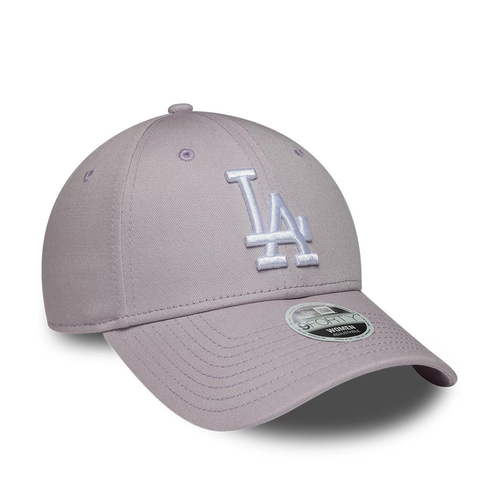 Pictured is this Womens MLB League Essential LA Dodgers 9FORTY cap in pastel purple. 3