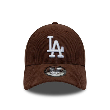 Pictured is this MLB Cord LA Dodgers 9FORTY cap in brown. 2