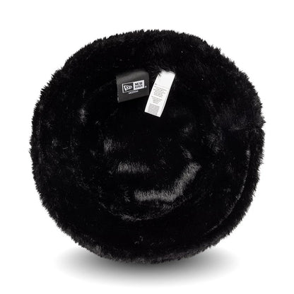 Pictured is this New Era Faux Fur Bucket hat in black. 5