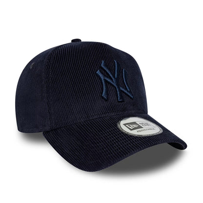 Pictured is this MLB Cord New York Yankees 9FORTY E-Frame cap in navy. 3