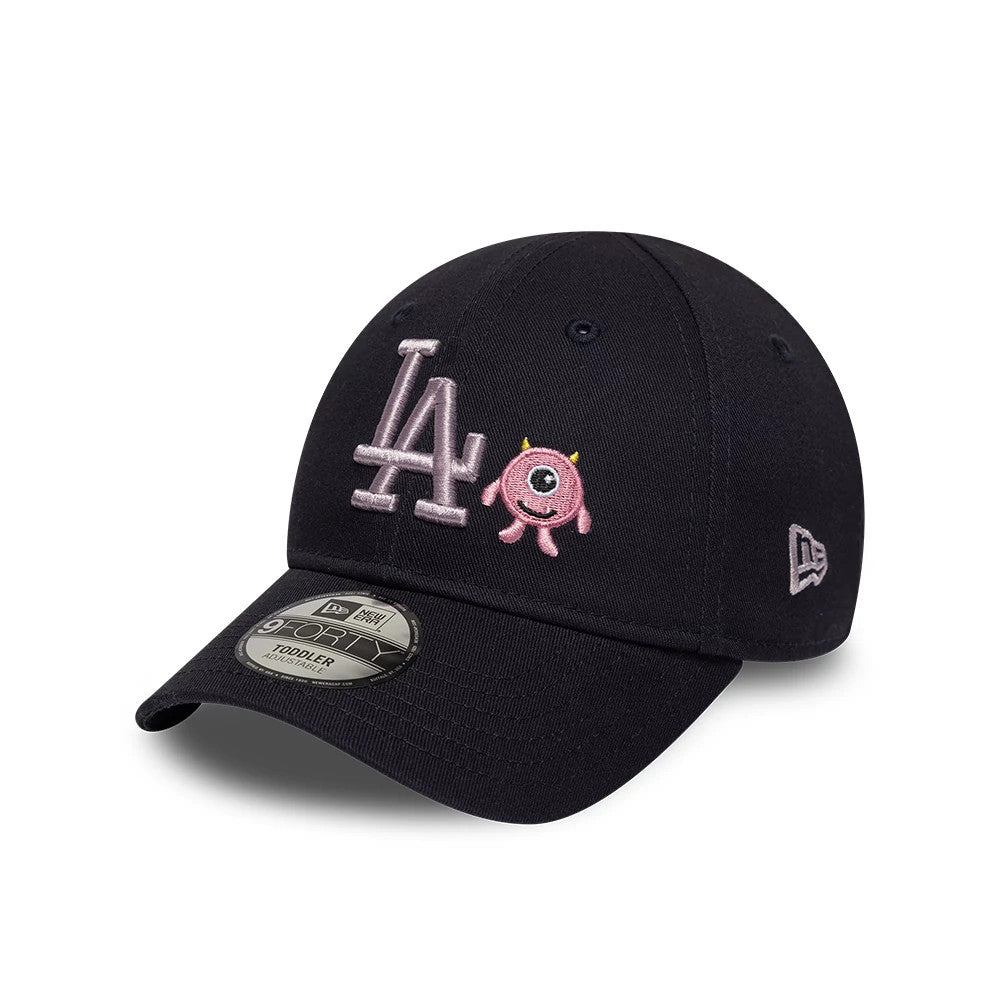Pictured is this Toddler MLB Monster Icon LA Dodgers 9FORTY cap in navy. 1