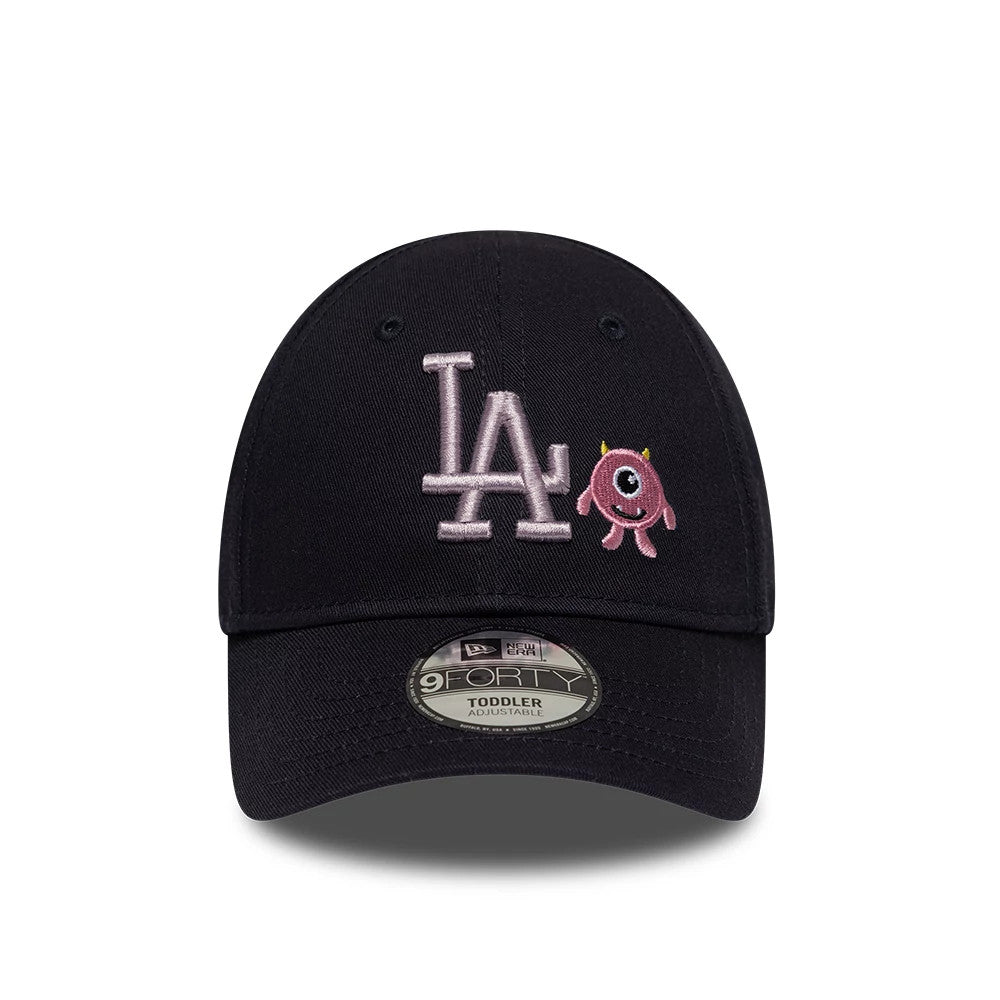 Pictured is this Toddler MLB Monster Icon LA Dodgers 9FORTY cap in navy. 2