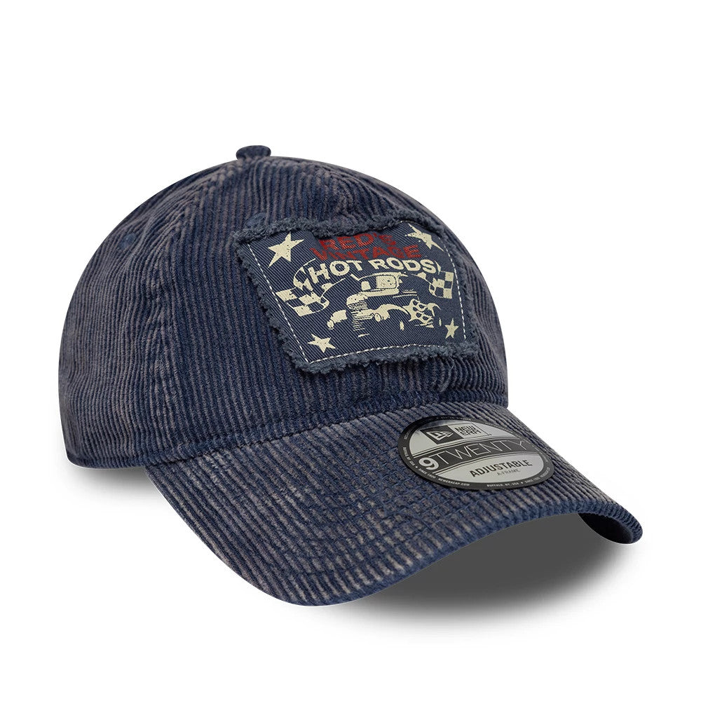 Pictured is this New Era Patch Acid Cord 9TWENTY cap in dark blue. 3