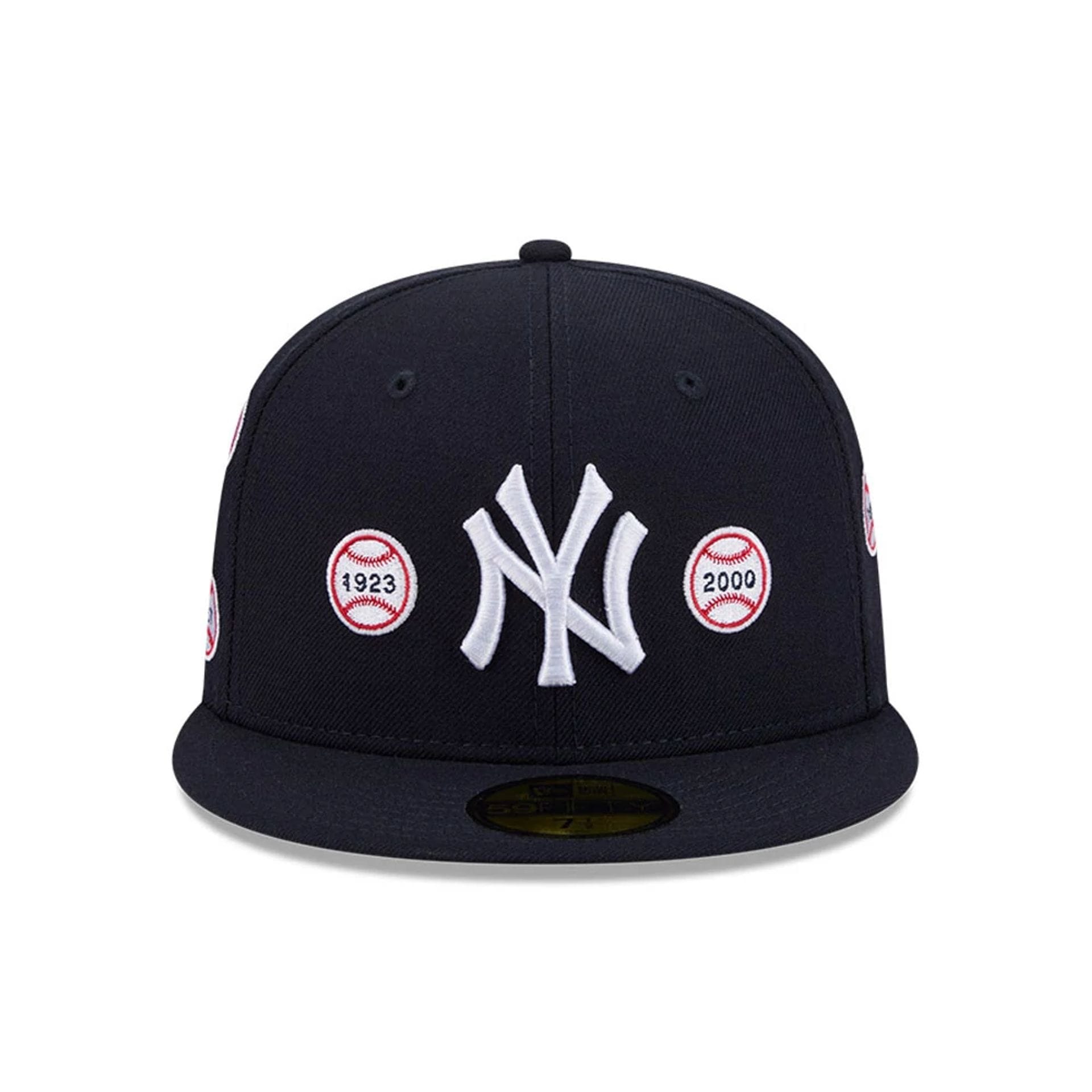 MLB X Spike Lee Patches Yankees Navy 59FIFTY Fitted Cap | NEC UK