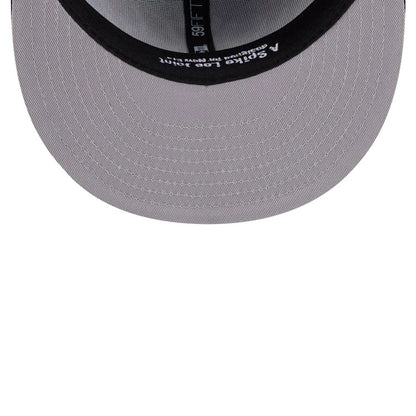 Pictured is this MLB X Spike Lee Baseball Bats New York Yankees 59FIFTY Fitted cap in navy. 2