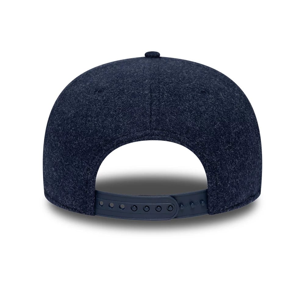 Pictured is this Lacoste X New Era Retro Crown 9FIFTY cap in navy. 6