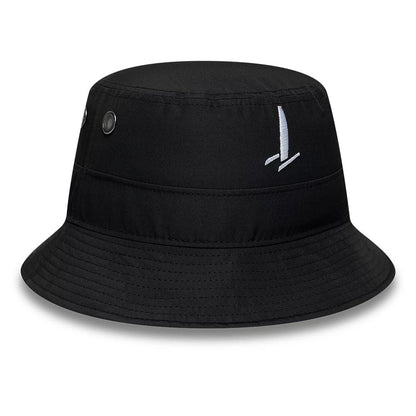 Pictured is this Catamaran Sail GP Adventure Bucket cap in black. 3