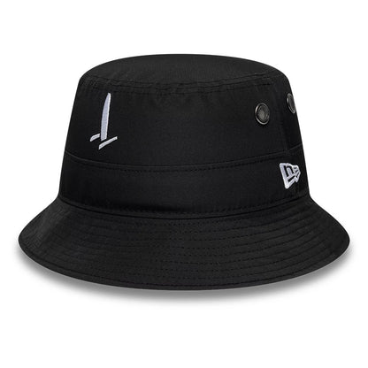 Pictured is this Catamaran Sail GP Adventure Bucket cap in black. 1