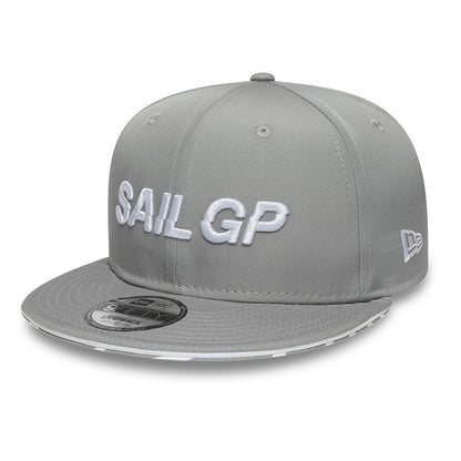 Pictured is this Limited Sail GP 9FIFTY Snapback cap in grey. 1