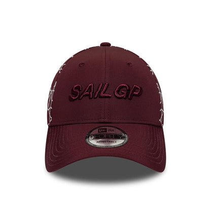 Pictured is this Dubai Abu Dhabi Air Event Sail GP 9FORTY cap in dark red. 2