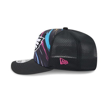 Pictured is this NFL City Connect 2026 Philadelphia Eagles 9SEVENTY Stretch Snap cap in black. 6