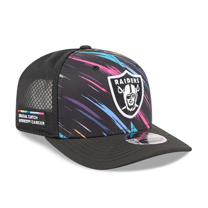 Pictured is this NFL City Connect 2026 Las Vegas Raiders 9SEVENTY Stretch Snap cap in black. 1