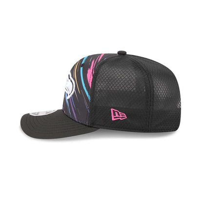 Pictured is this NFL City Connect 2026 Seattle Seahawks 9SEVENTY Stretch Snap cap in black. 6
