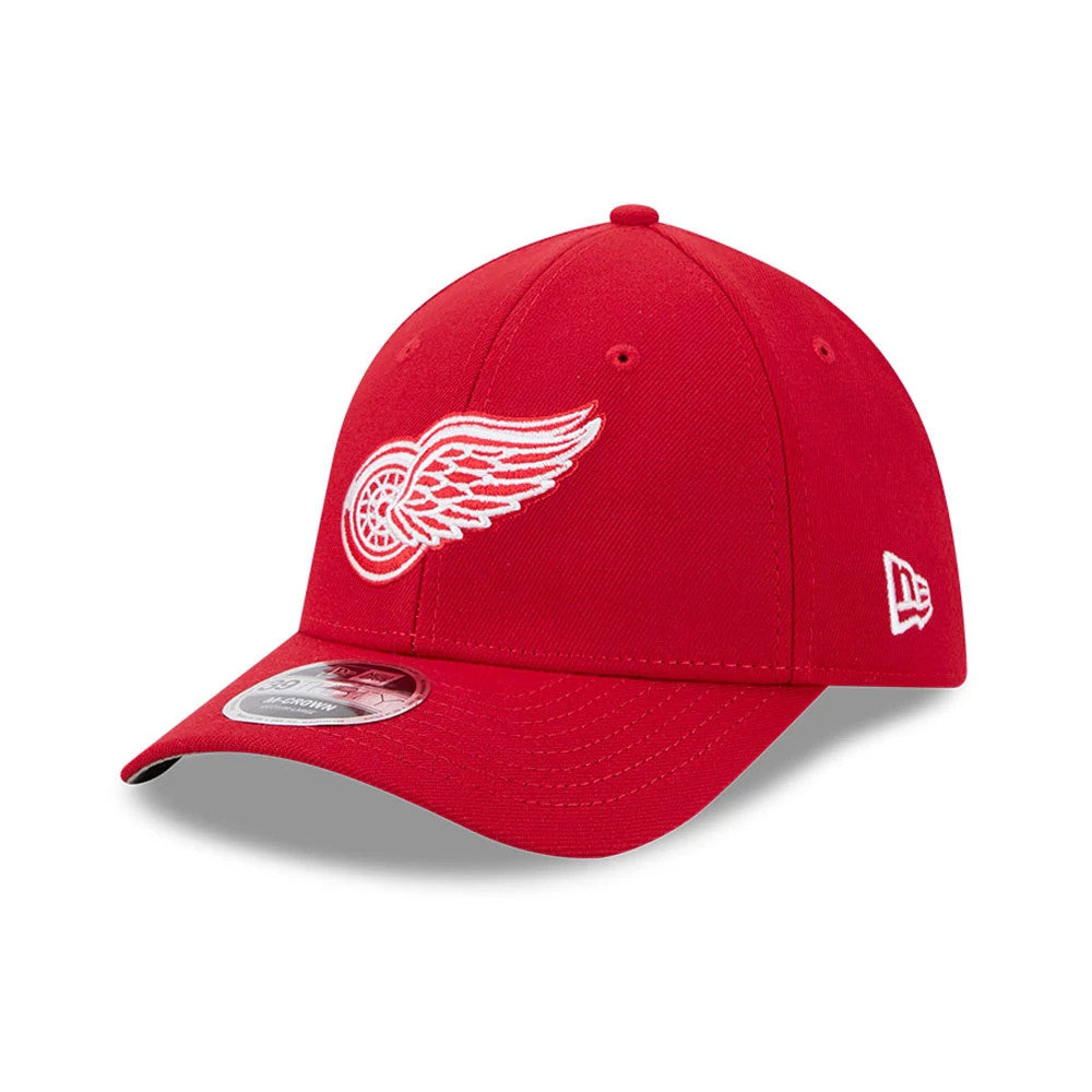 Pictured is this NHL Team Detroit Red Wings 39THIRTY M-Crown Stretch Fit cap in red. 1