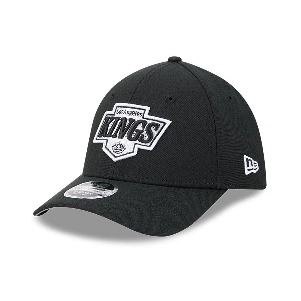 Pictured is this NHL LA Kings 39THIRTY M-Crown Stretch Fit cap in black. 1