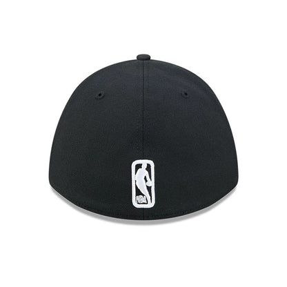 Pictured is this NBA Team Boston Celtics 39THIRTY M-Crown Stretch Fit cap in black. 7