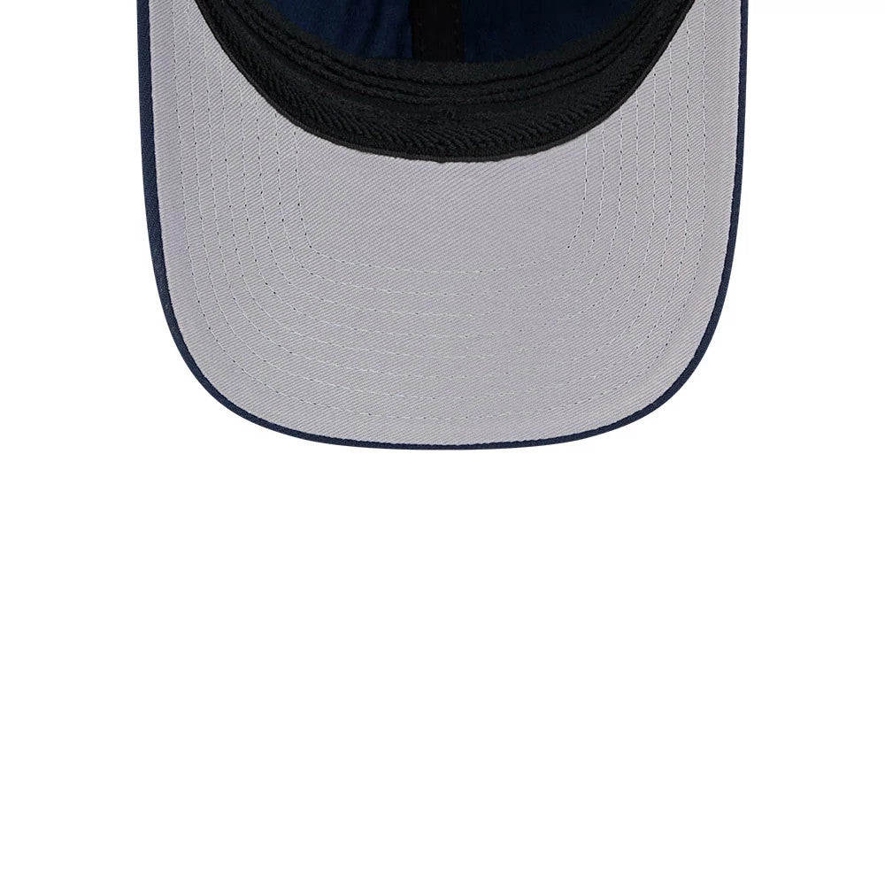 Pictured is this NBA Team Indiana Pacers 39THIRTY M-Crown Stretch Fit cap in dark blue. 2