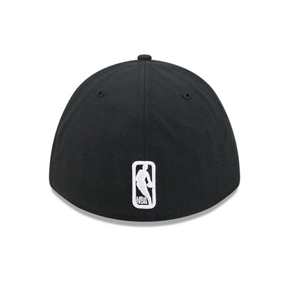 Pictured is this NBA Team Miami Heat 39THIRTY M-Crown Stretch Fit cap in black. 7