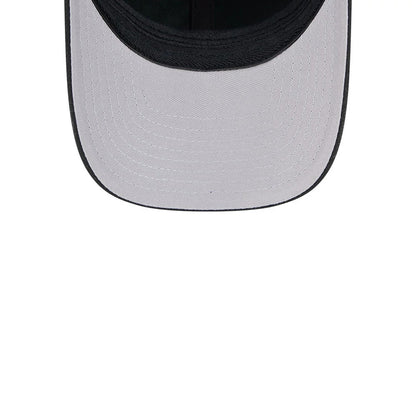 Pictured is this NBA Team Miami Heat 39THIRTY M-Crown Stretch Fit cap in black. 2