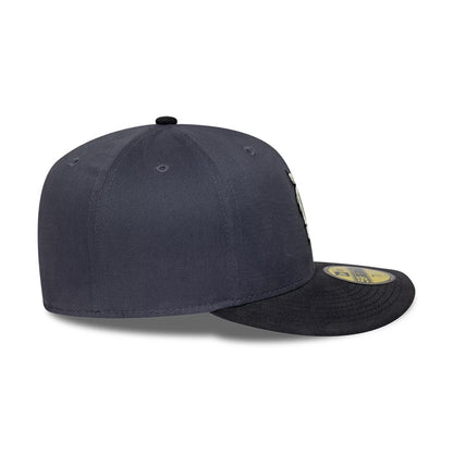 Pictured is this MLB Detroit Tigers 59FIFTY Fitted cap in dark grey. 6