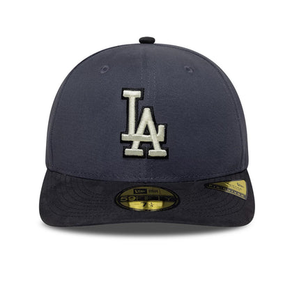 Pictured is this MLB LA Dodgers 59FIFTY Fitted cap in dark grey. 3