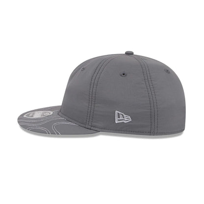 Pictured is this New Era Elevated Basics Retro Crown 9FIFTY cap in open grey. 5