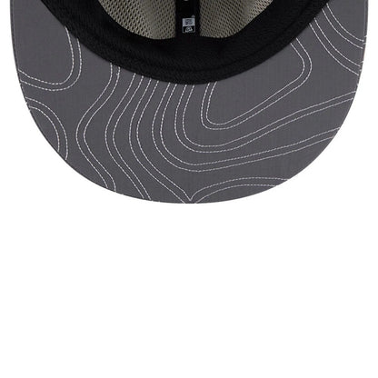 Pictured is this New Era Elevated Basics Retro Crown 9FIFTY cap in open grey. 2