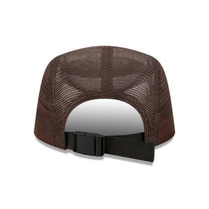 Pictured is this New Era Elevated Basics Camper cap in Woodland Camo. 5